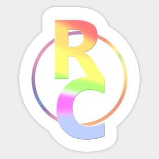 RC crest Sticker